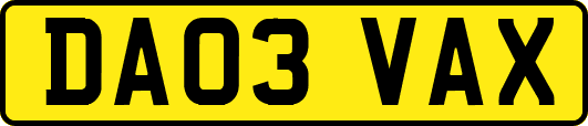 DA03VAX