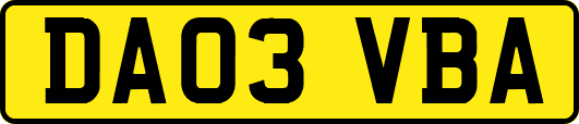 DA03VBA