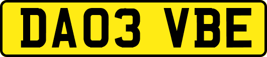 DA03VBE