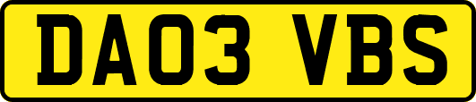 DA03VBS