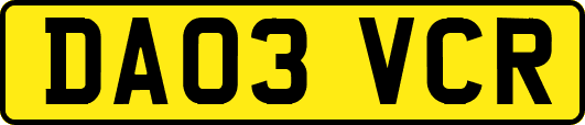 DA03VCR