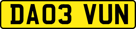 DA03VUN