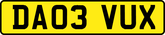 DA03VUX