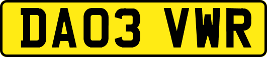 DA03VWR