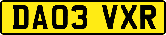 DA03VXR