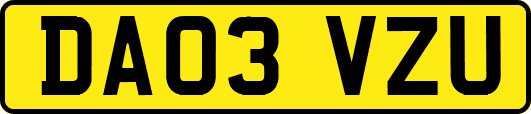 DA03VZU
