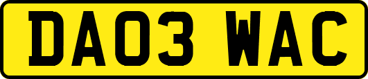 DA03WAC