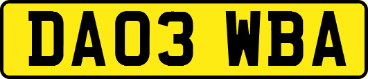DA03WBA