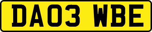 DA03WBE