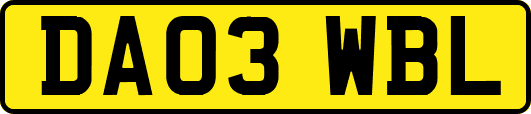 DA03WBL