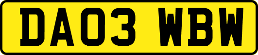 DA03WBW