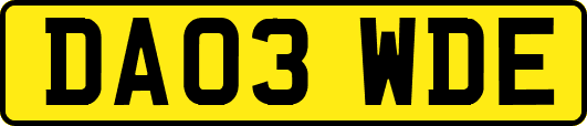DA03WDE