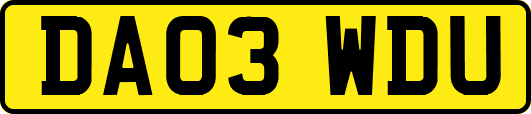 DA03WDU
