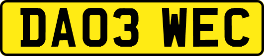 DA03WEC