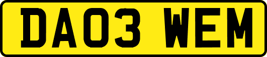 DA03WEM