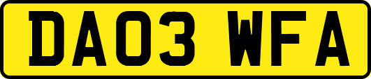 DA03WFA