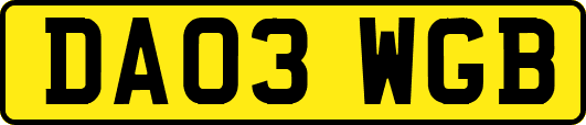 DA03WGB