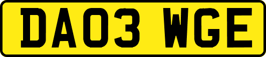 DA03WGE