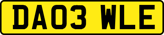 DA03WLE