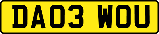 DA03WOU