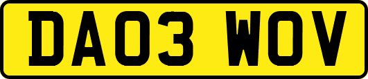 DA03WOV