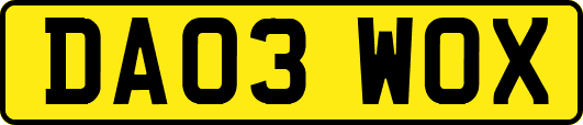DA03WOX