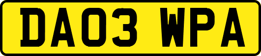 DA03WPA
