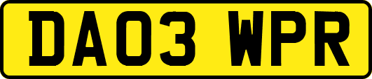 DA03WPR