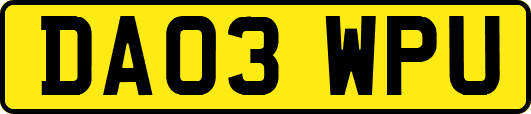 DA03WPU