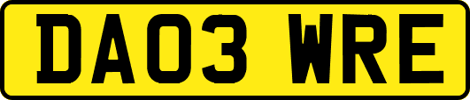 DA03WRE