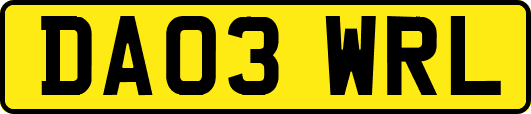 DA03WRL
