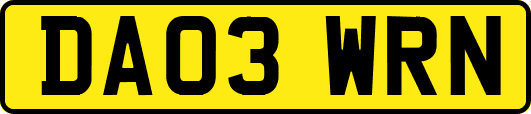 DA03WRN