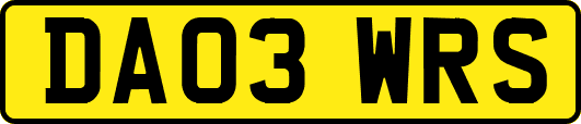 DA03WRS