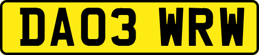 DA03WRW