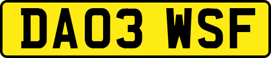 DA03WSF