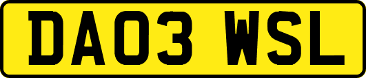 DA03WSL
