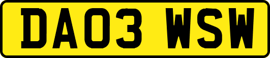 DA03WSW