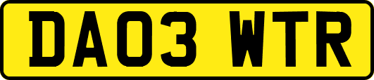 DA03WTR