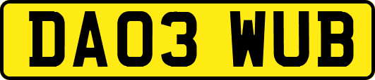 DA03WUB