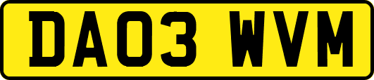 DA03WVM