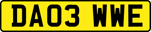 DA03WWE