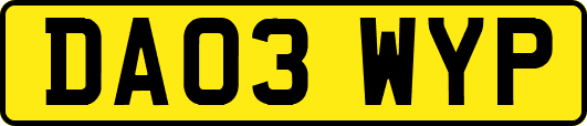 DA03WYP