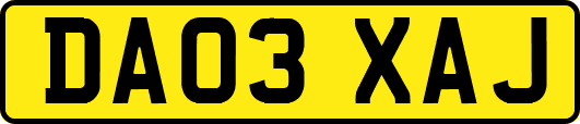 DA03XAJ