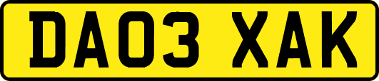 DA03XAK