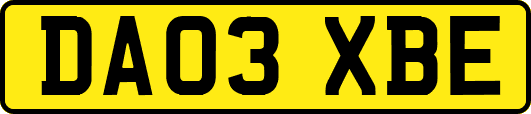 DA03XBE