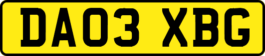 DA03XBG