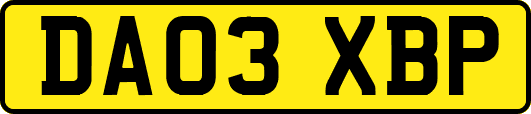 DA03XBP