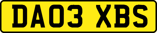 DA03XBS