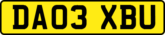 DA03XBU