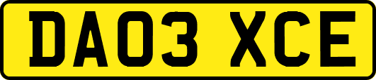 DA03XCE